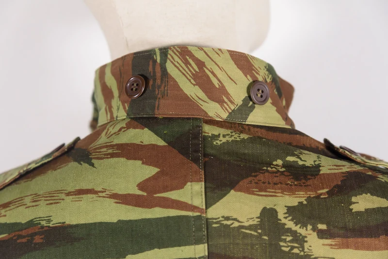 Französischer Anzug, Jacke und Hose, Camo "Lizard" M.47