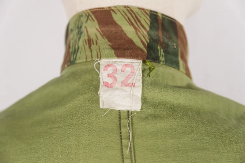 Französischer Anzug, Jacke und Hose, Camo "Lizard" M.47