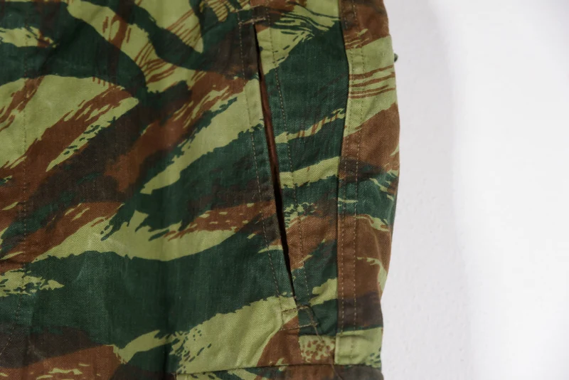 Französischer Anzug, Jacke und Hose, Camo "Lizard" M.47