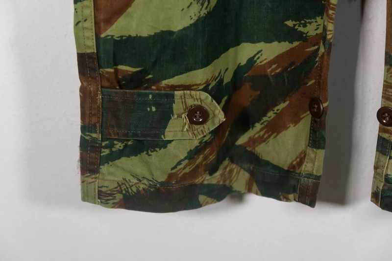 Französischer Anzug, Jacke und Hose, Camo "Lizard" M.47