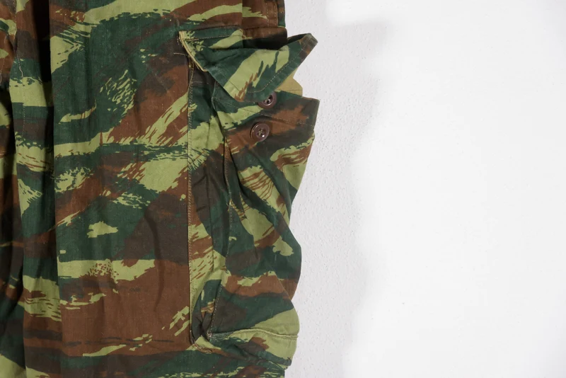 Französischer Anzug, Jacke und Hose, Camo "Lizard" M.47