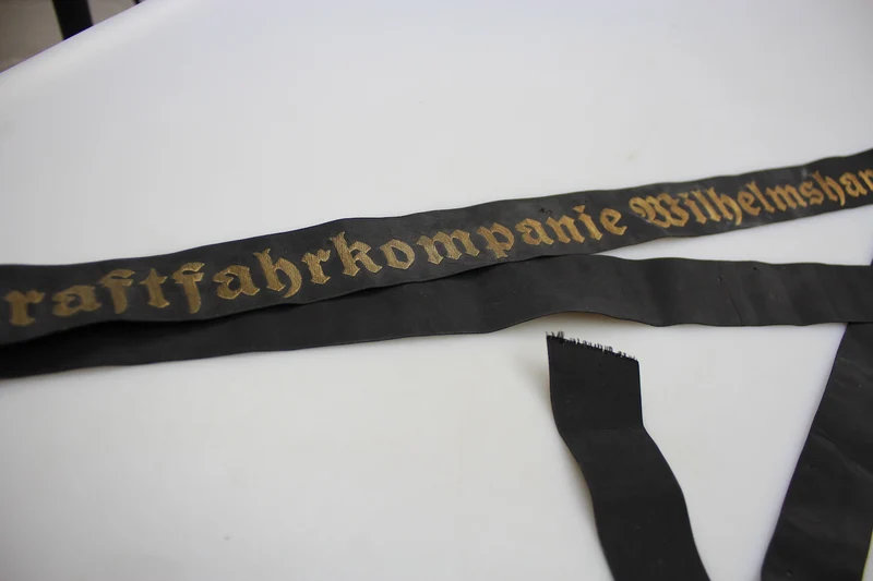 Mützenband der Kriegsmarine