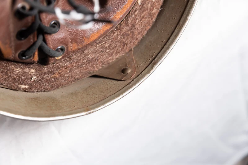Englischer „Dispatch Rider“-Helm aus dem 2. Weltkrieg