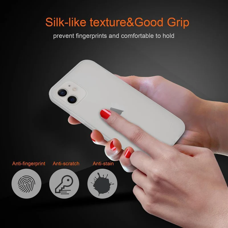 Cadorabo Hülle kompatibel mit Apple iPhone 12 PRO MAX Hybrid Schutzhülle mit TPU Silikon Innenseite und matter Kunststoff Rückseite