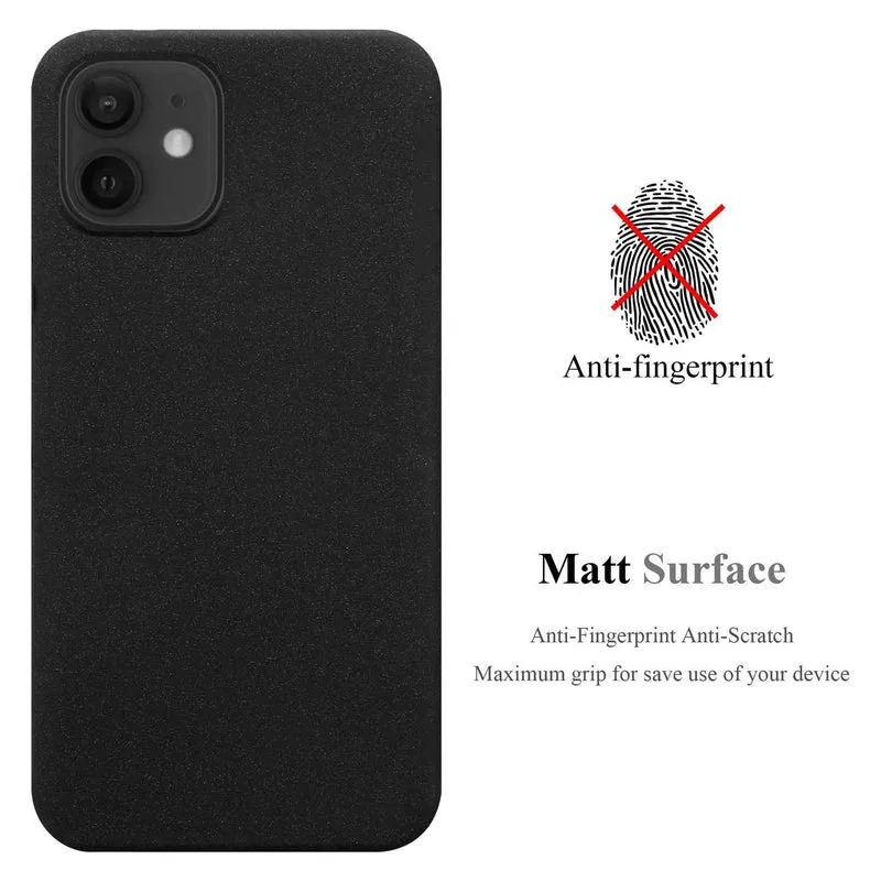 Cadorabo Hülle kompatibel mit Apple iPhone 12 PRO MAX Schutzhülle aus flexiblem TPU Silikon