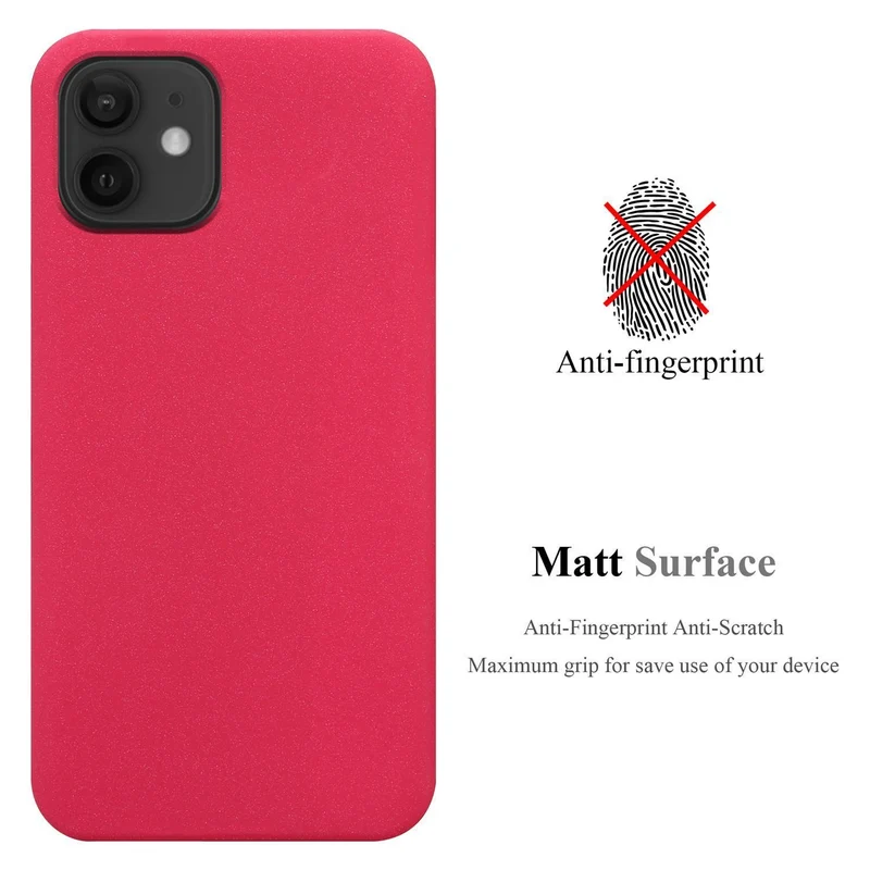 Cadorabo Hülle kompatibel mit Apple iPhone 12 PRO MAX Schutzhülle aus flexiblem TPU Silikon