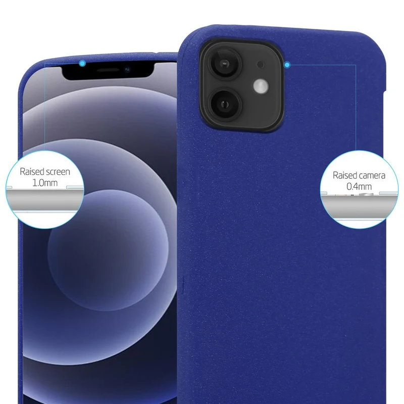 Cadorabo Hülle kompatibel mit Apple iPhone 12 / 12 PRO Schutzhülle aus flexiblem TPU Silikon