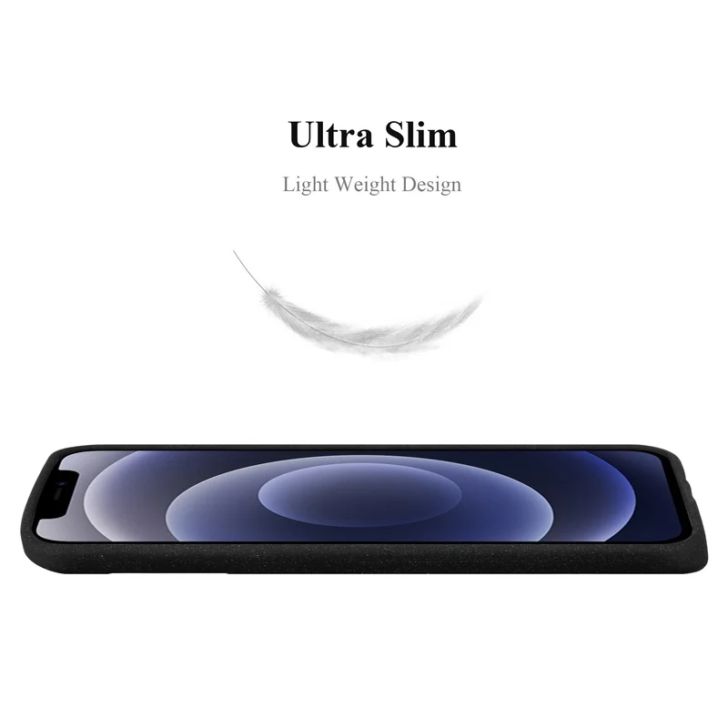 Cadorabo Hülle kompatibel mit Apple iPhone 12 / 12 PRO Schutzhülle aus flexiblem TPU Silikon