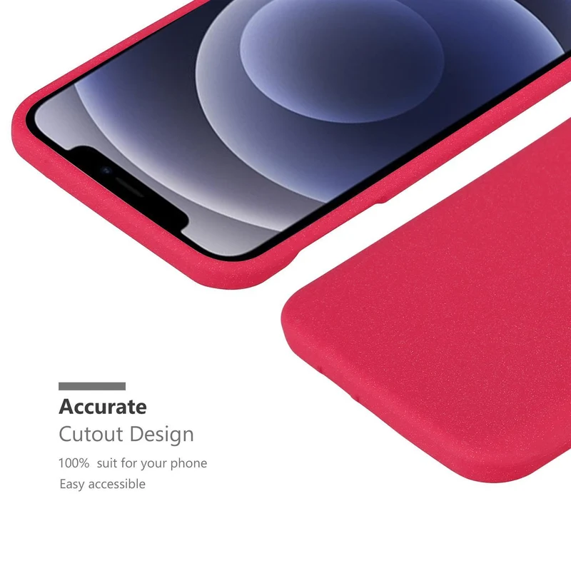 Cadorabo Hülle kompatibel mit Apple iPhone 12 / 12 PRO Schutzhülle aus flexiblem TPU Silikon