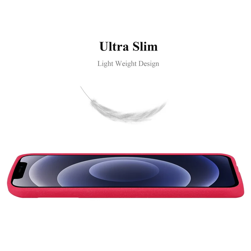 Cadorabo Hülle kompatibel mit Apple iPhone 12 / 12 PRO Schutzhülle aus flexiblem TPU Silikon