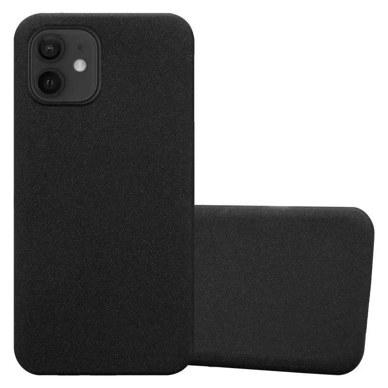 Cadorabo Hülle kompatibel mit Apple iPhone 12 MINI Schutzhülle aus flexiblem TPU Silikon