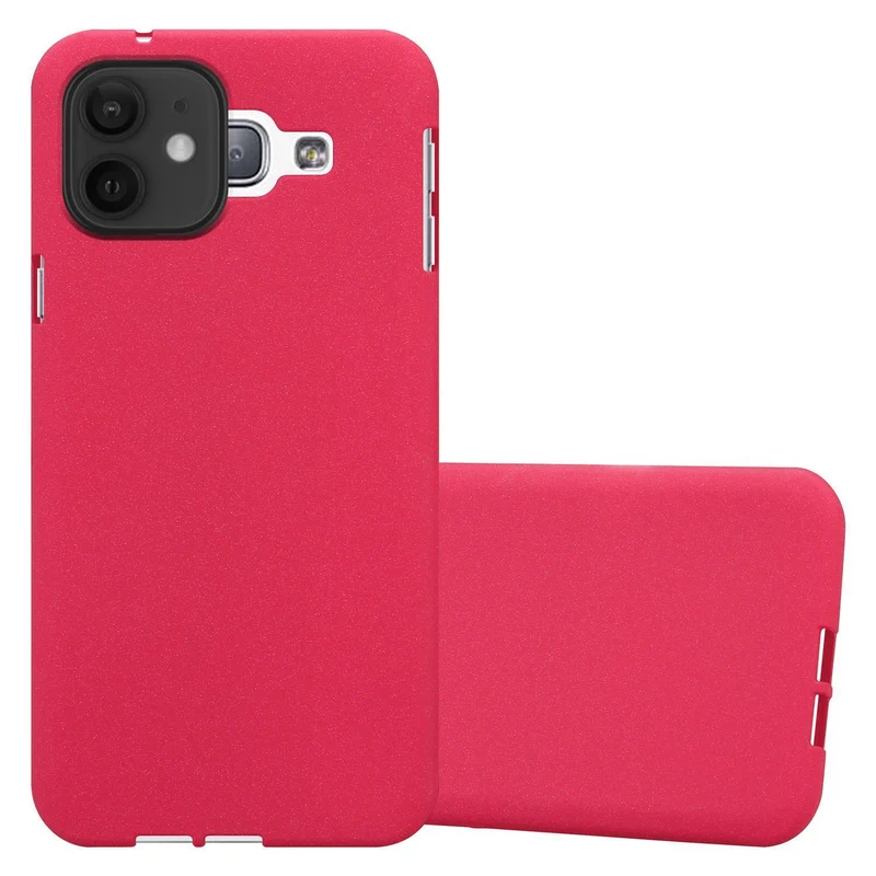 Cadorabo Hülle kompatibel mit Apple iPhone 12 MINI Schutzhülle aus flexiblem TPU Silikon