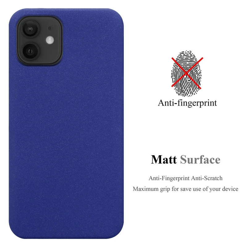 Cadorabo Hülle kompatibel mit Apple iPhone 12 MINI Schutzhülle aus flexiblem TPU Silikon