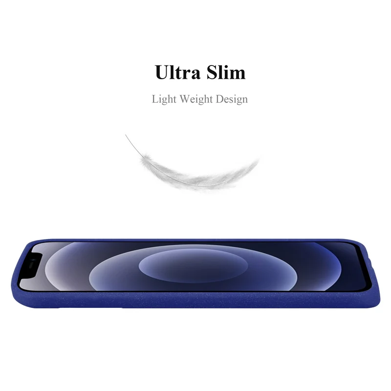 Cadorabo Hülle kompatibel mit Apple iPhone 12 MINI Schutzhülle aus flexiblem TPU Silikon