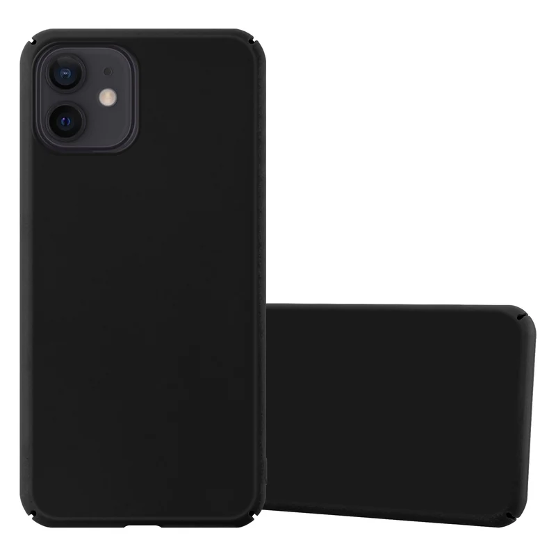 Cadorabo Hülle kompatibel mit Apple iPhone 12 PRO MAX Hard Case Schutzhülle in Metall Optik gegen Kratzer und Stöße