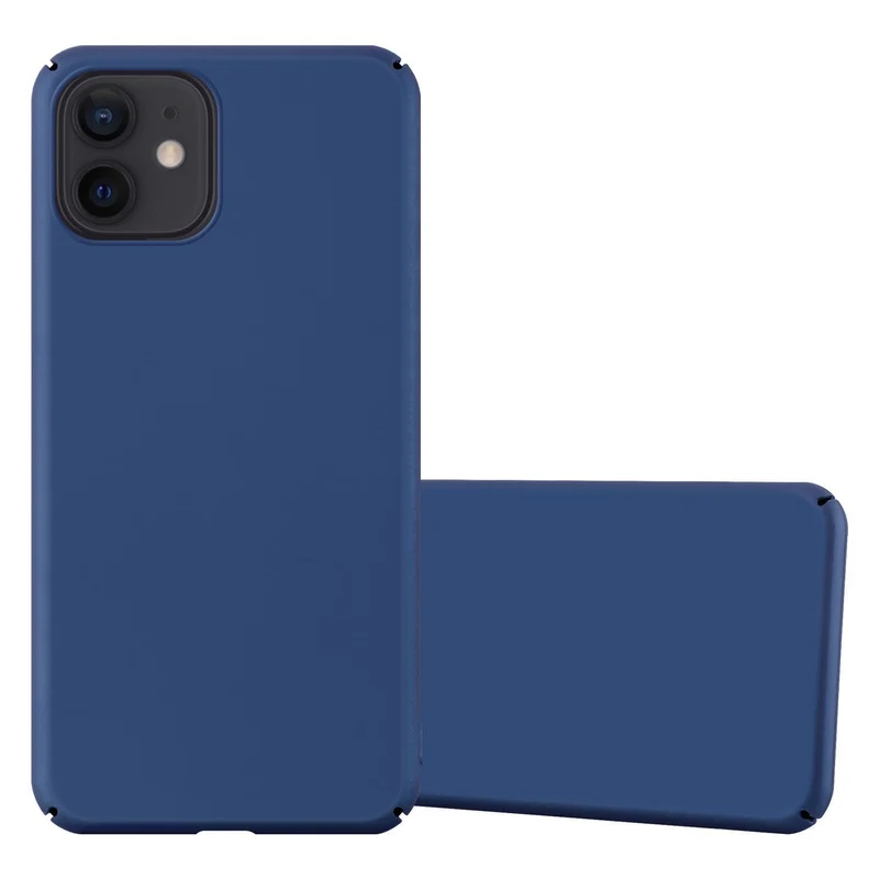 Cadorabo Hülle kompatibel mit Apple iPhone 12 PRO MAX Hard Case Schutzhülle in Metall Optik gegen Kratzer und Stöße