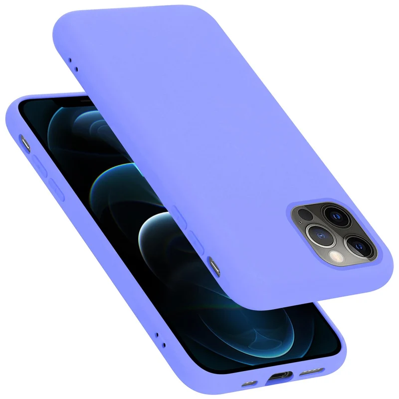 Cadorabo Hülle kompatibel mit Apple iPhone 12 PRO MAX Schutzhülle aus flexiblem TPU Silikon