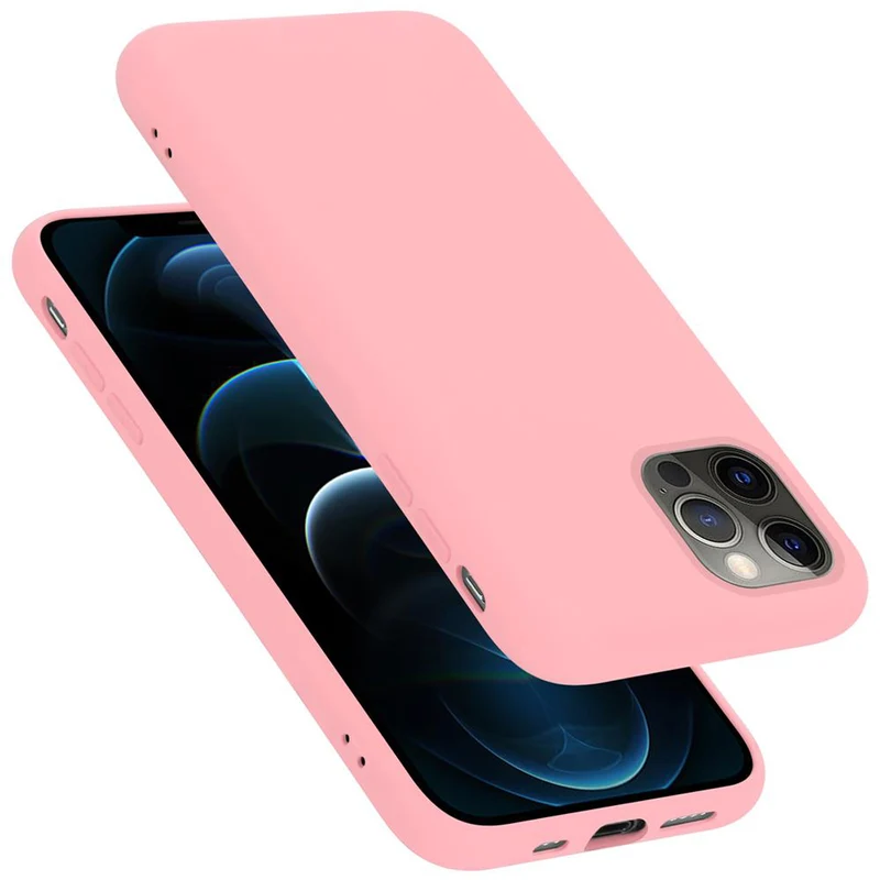 Cadorabo Hülle kompatibel mit Apple iPhone 12 PRO MAX Schutzhülle aus flexiblem TPU Silikon