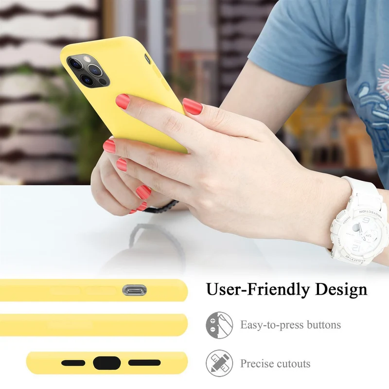Cadorabo Hülle kompatibel mit Apple iPhone 12 PRO MAX Schutzhülle aus flexiblem TPU Silikon