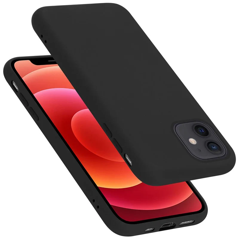 Cadorabo Hülle kompatibel mit Apple iPhone 12 MINI Schutzhülle aus flexiblem TPU Silikon