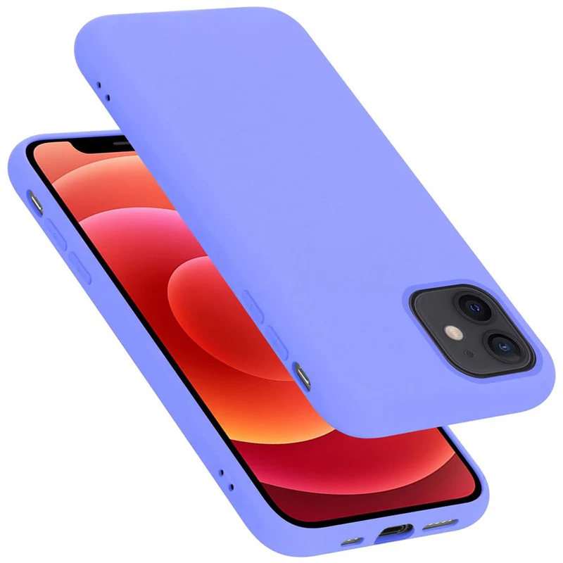 Cadorabo Hülle kompatibel mit Apple iPhone 12 MINI Schutzhülle aus flexiblem TPU Silikon