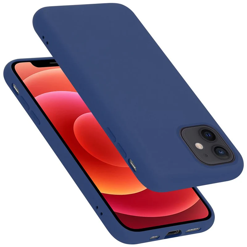 Cadorabo Hülle kompatibel mit Apple iPhone 12 MINI Schutzhülle aus flexiblem TPU Silikon
