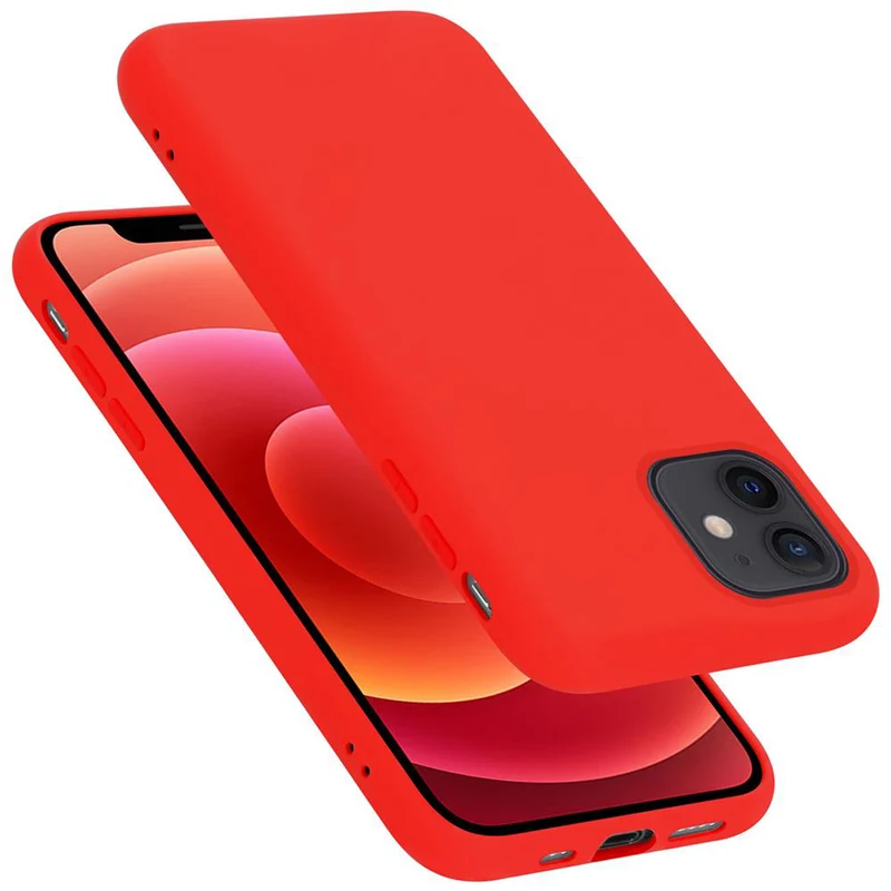 Cadorabo Hülle kompatibel mit Apple iPhone 12 MINI Schutzhülle aus flexiblem TPU Silikon