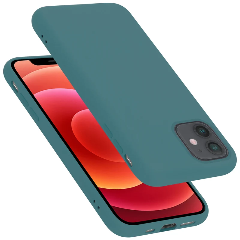 Cadorabo Hülle kompatibel mit Apple iPhone 12 MINI Schutzhülle aus flexiblem TPU Silikon