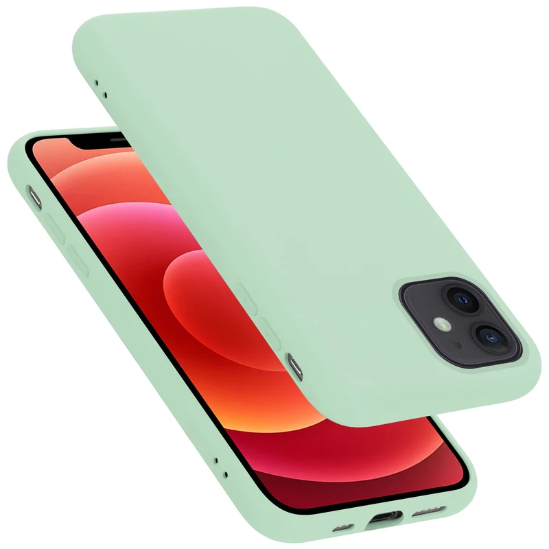 Cadorabo Hülle kompatibel mit Apple iPhone 12 MINI Schutzhülle aus flexiblem TPU Silikon
