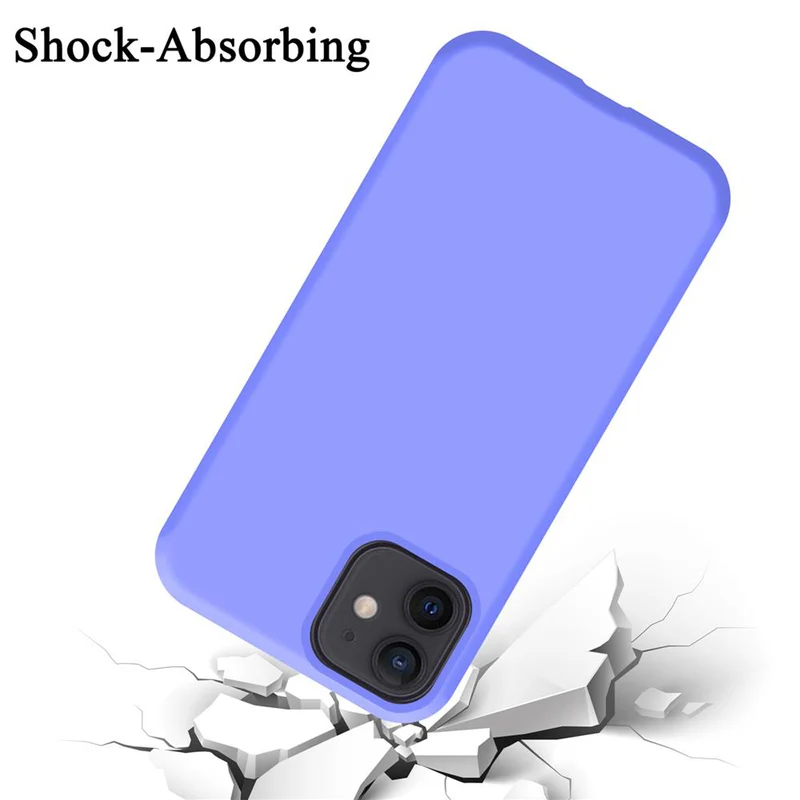 Cadorabo Hülle kompatibel mit Apple iPhone 12 MINI Schutzhülle aus flexiblem TPU Silikon