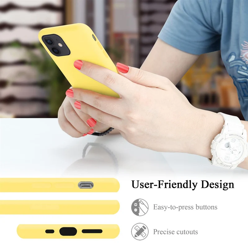 Cadorabo Hülle kompatibel mit Apple iPhone 12 MINI Schutzhülle aus flexiblem TPU Silikon