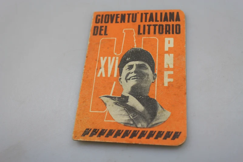 GIL-Mitgliedskarte "Kleine Italiener" XVI°