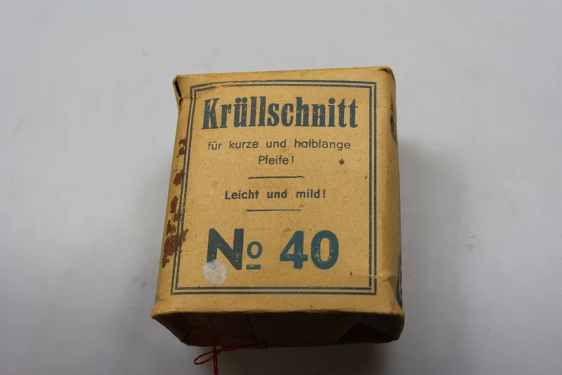 "Krullscnit" 50 Gramm Packung Tabak aus den 40er Jahren