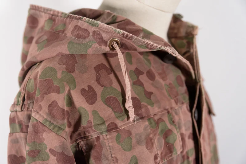Camouflage Jacke 70er Österreich Kaz