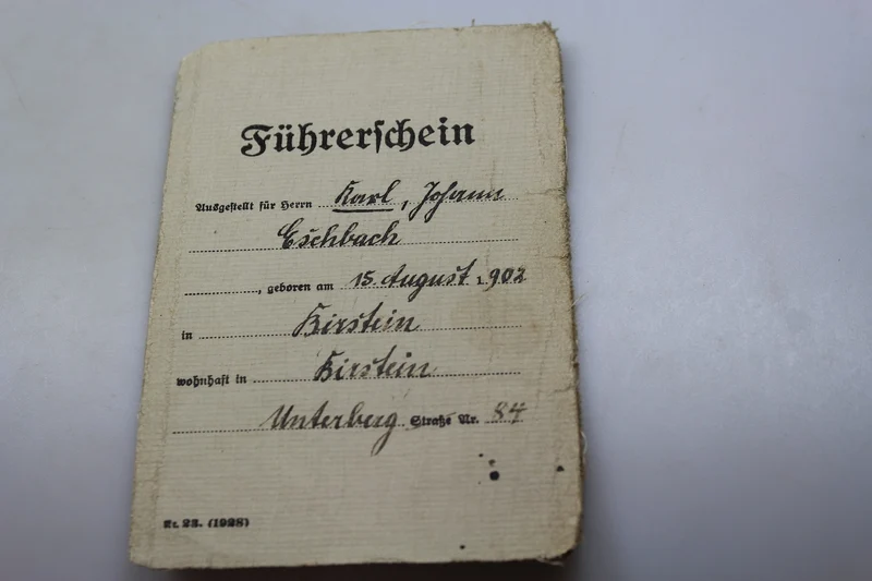 Konvolut Einfamilienhaus Unterlagen 30er/40er Jahre