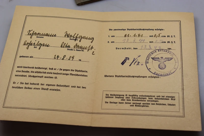 Konvolut Einfamilienhaus Unterlagen 30er/40er Jahre