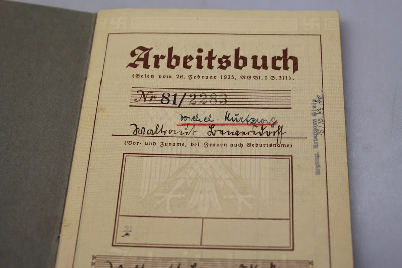 Konvolut Einfamilienhaus Unterlagen 30er/40er Jahre