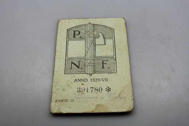 PNF VII° EF-Mitgliedskarte