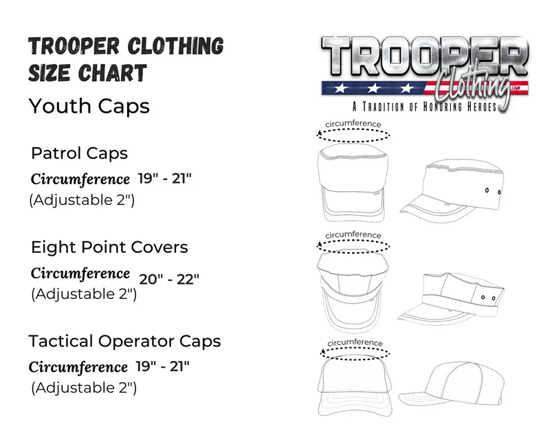 Trooper Clothing Patrol Cap Multicam