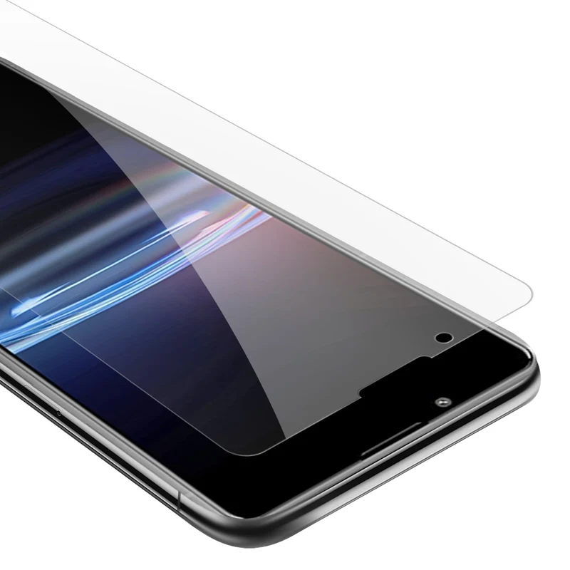 Cadorabo Panzer Folie kompatibel mit Sony Xperia PRO-I - Schutzfolie Gehärtetes (Tempered) Display-Schutzglas in 9H Härte mit 3D Touch Kompatibilität