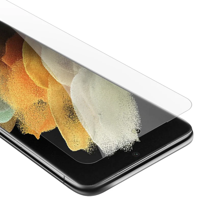 Cadorabo Panzer Folie kompatibel mit Samsung Galaxy S22 ULTRA - Schutzfolie Gehärtetes (Tempered) Display-Schutzglas in 9H Härte mit 3D Touch Kompatibilität