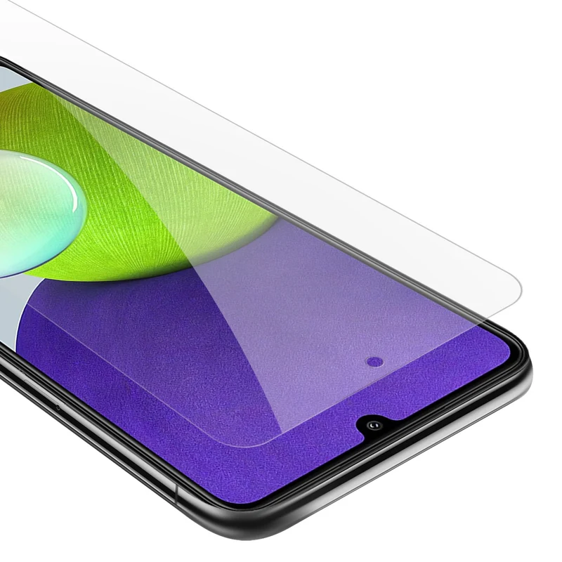 Cadorabo Panzer Folie kompatibel mit Samsung Galaxy A22 4G / M22 / M32 4G - Schutzfolie Gehärtetes (Tempered) Display-Schutzglas in 9H Härte mit 3D Touch Kompatibilität