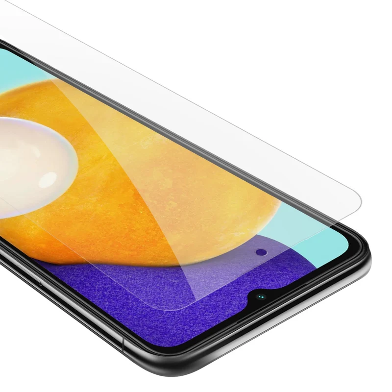 Cadorabo Panzer Folie kompatibel mit Samsung Galaxy A13 5G - Schutzfolie Gehärtetes (Tempered) Display-Schutzglas in 9H Härte mit 3D Touch Kompatibilität
