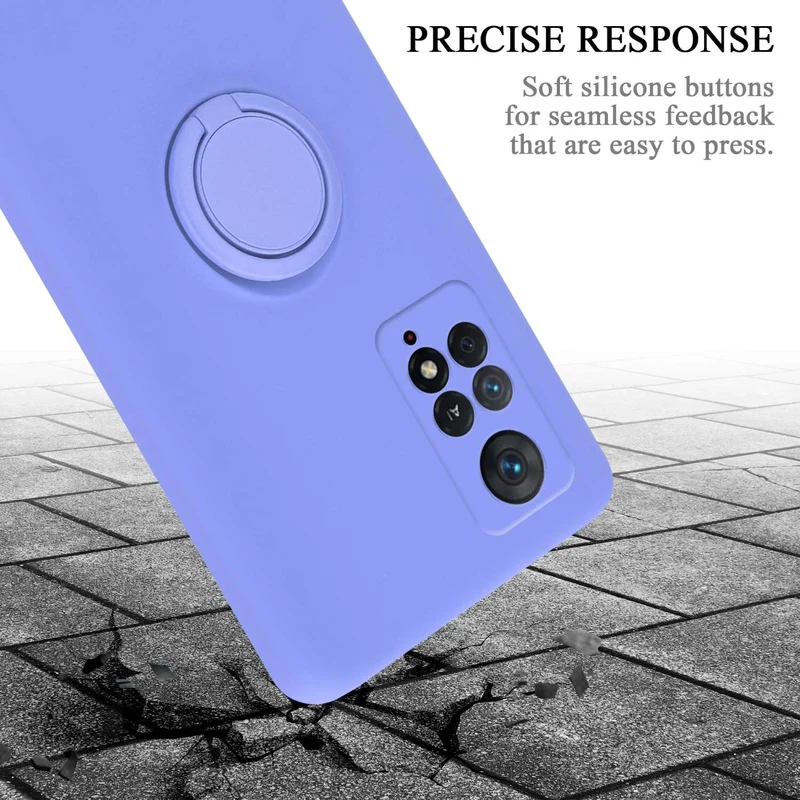 Cadorabo Hülle kompatibel mit Xiaomi RedMi NOTE 11 PRO 4G / 5G Schutzhülle aus flexiblem TPU Silikon mit Ring