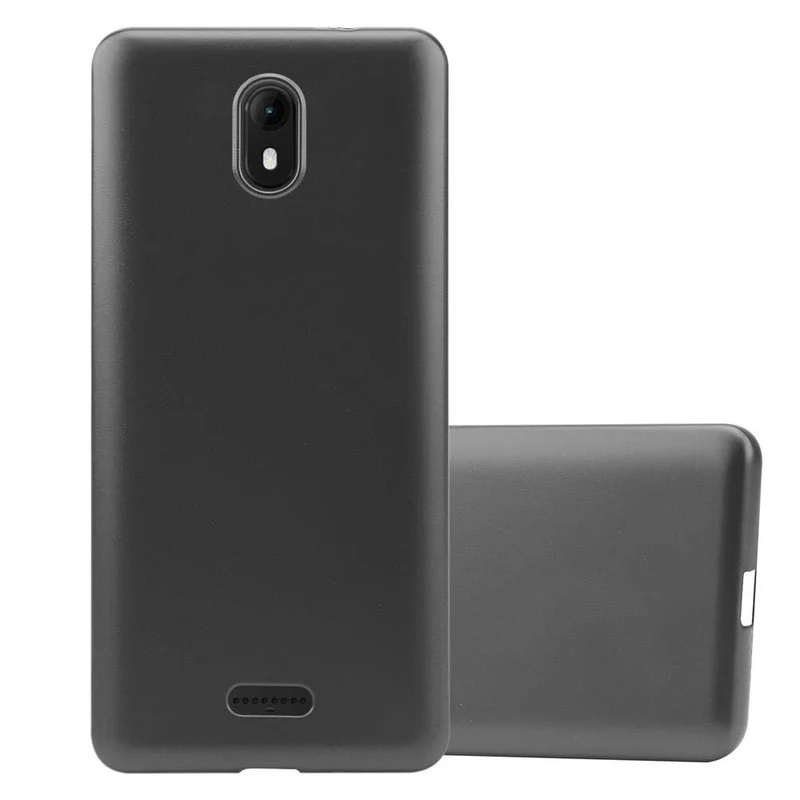 Cadorabo Hülle kompatibel mit WIKO VIEW GO Schutzhülle aus flexiblem TPU Silikon