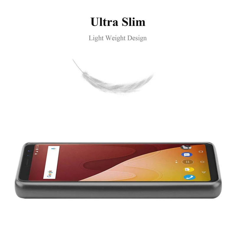 Cadorabo Hülle kompatibel mit WIKO VIEW GO Schutzhülle aus flexiblem TPU Silikon