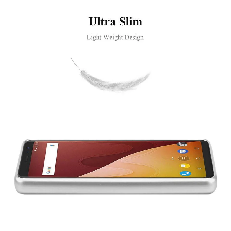 Cadorabo Hülle kompatibel mit WIKO VIEW GO Schutzhülle aus flexiblem TPU Silikon