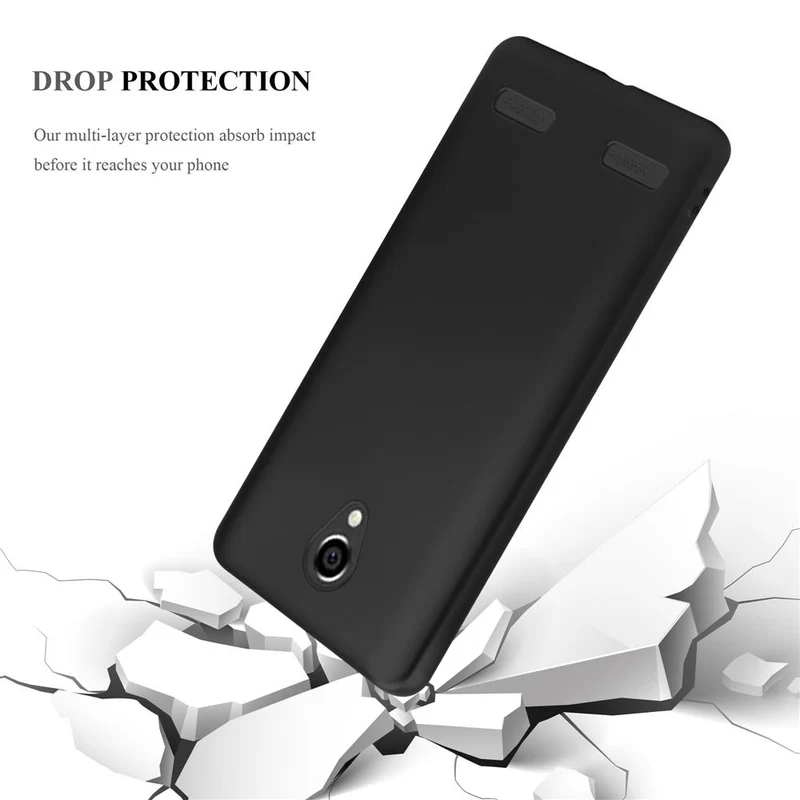 Cadorabo Hülle kompatibel mit ZTE Blade L7 Schutzhülle aus flexiblem TPU Silikon