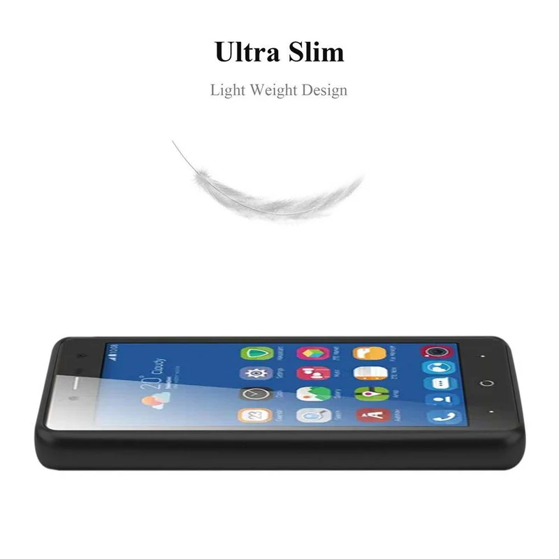 Cadorabo Hülle kompatibel mit ZTE Blade L7 Schutzhülle aus flexiblem TPU Silikon