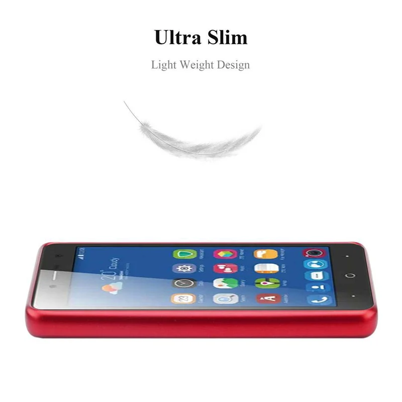 Cadorabo Hülle kompatibel mit ZTE Blade L7 Schutzhülle aus flexiblem TPU Silikon